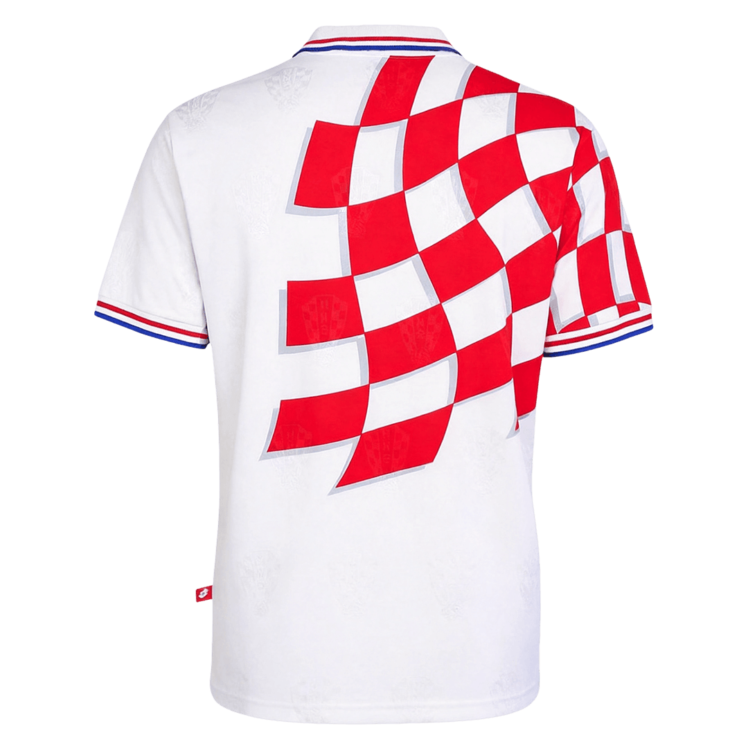 Croatia World Cup Retro Hjemmebanetrøje 1998