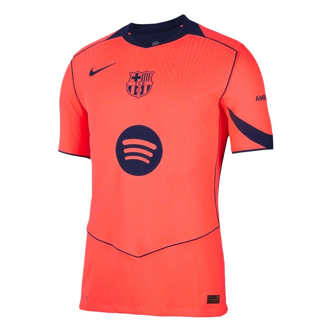 Barcelona Tredjebanetrøje Spillerversion 2025/26 UCL LAMINE YAMAL #10