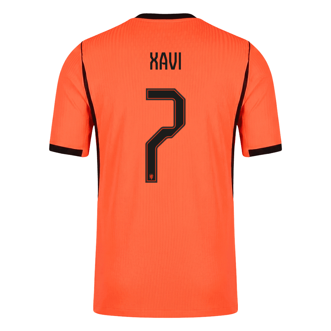 Netherlands World Cup Hjemmebanetrøje Spillerversion 2026 XAVI #7