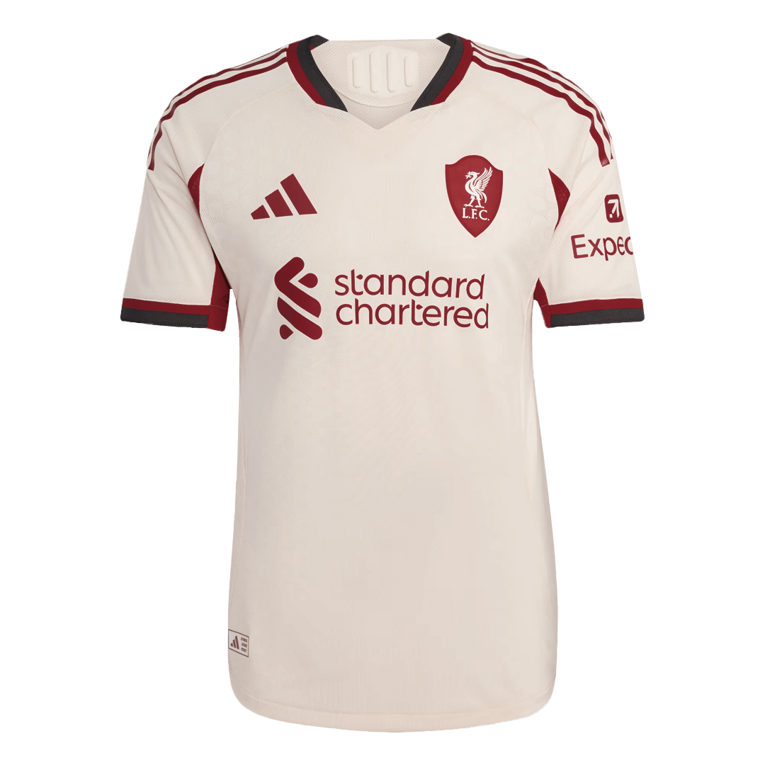 Liverpool Udebanebanetrøje Spillerversion 2025/26 ISAK ##9