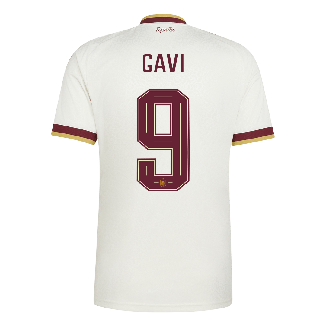 Spain World Cup Udebanetrøje 2026 GAVI #9