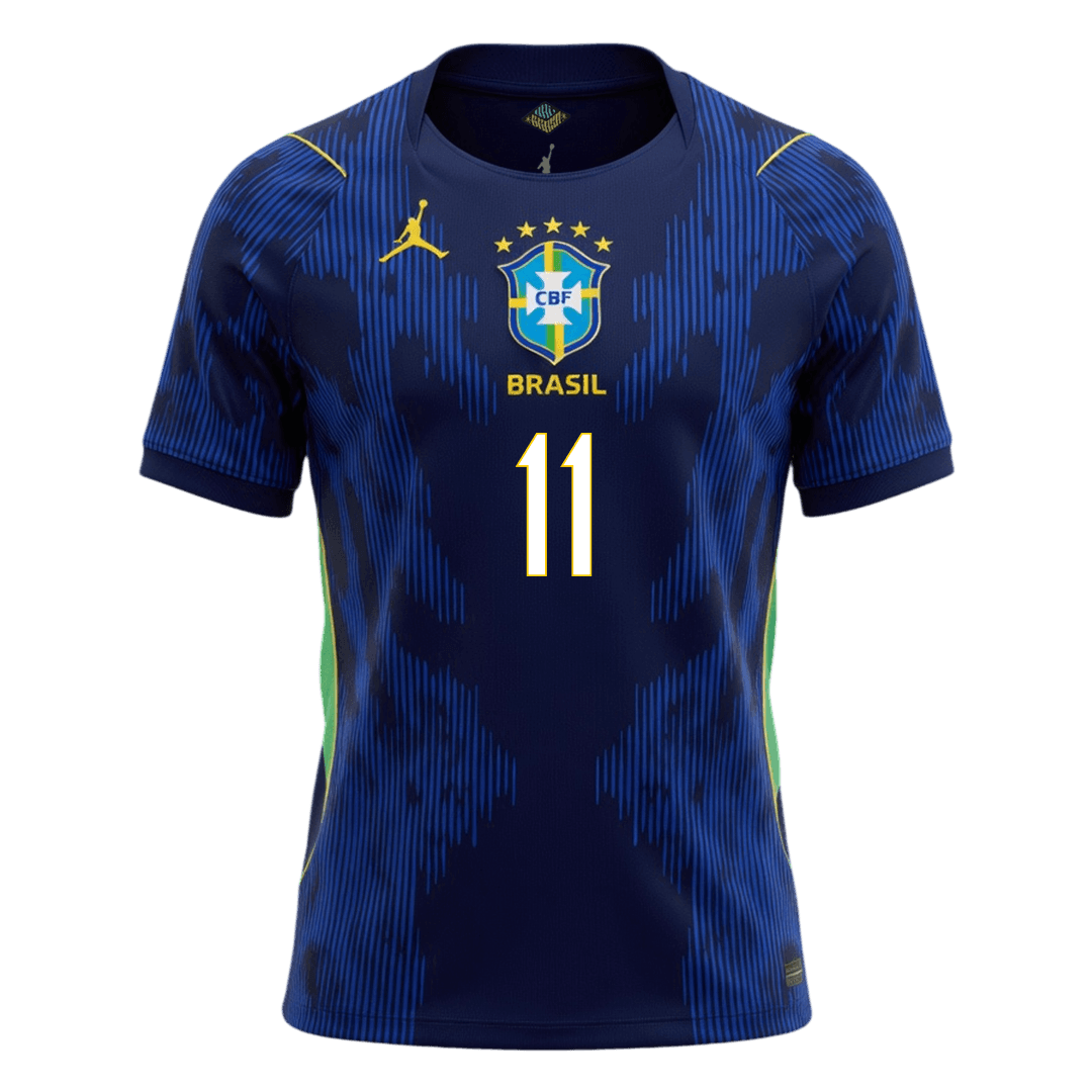 Brazil World Cup Udebanetrøje 2026 RAPHINHA #11