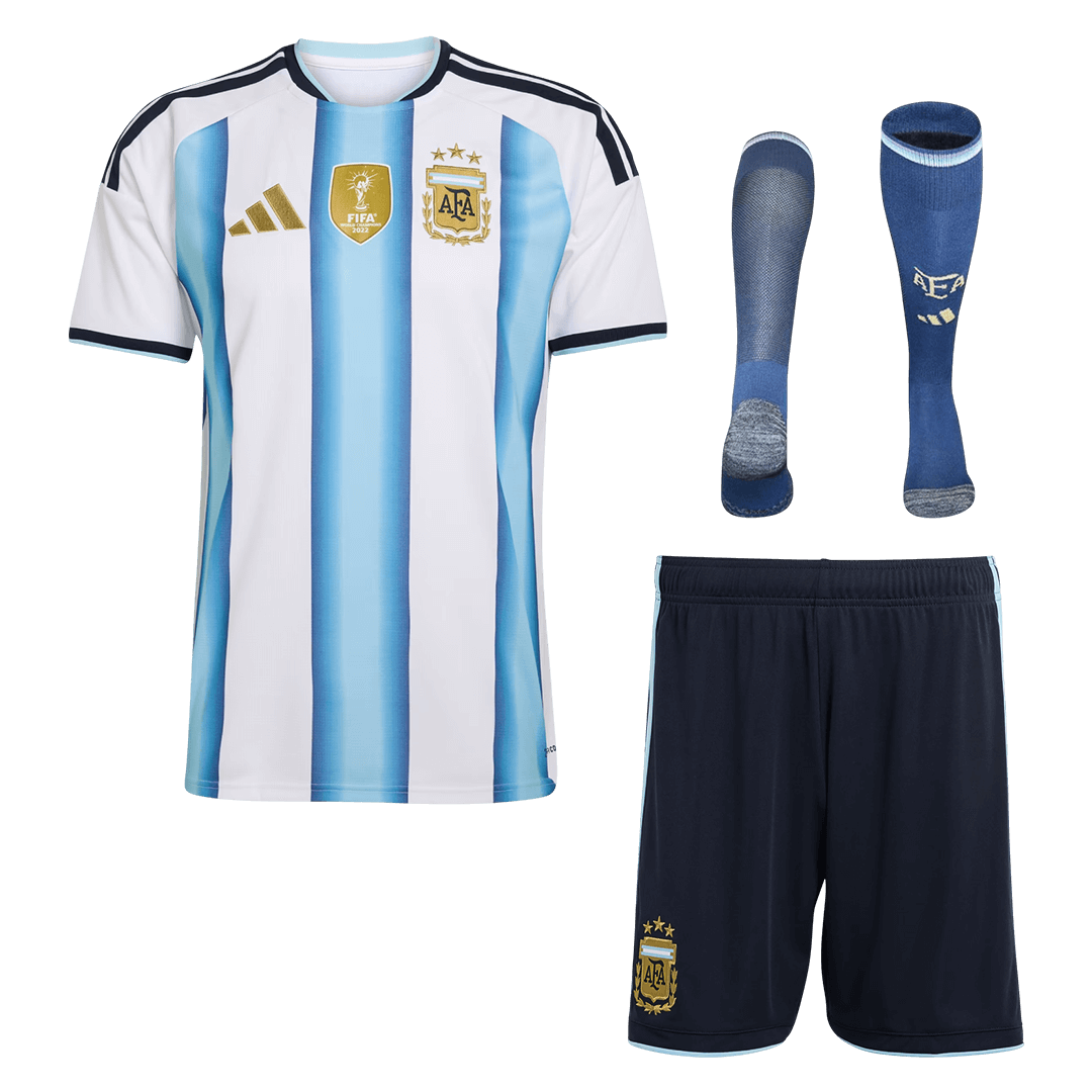 Argentina World Cup Hjemmebanesæt 3-dele 2026