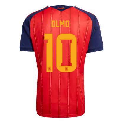 Spain World Cup Hjemmetrøje 2026 OLMO #10 [PREMIUM]