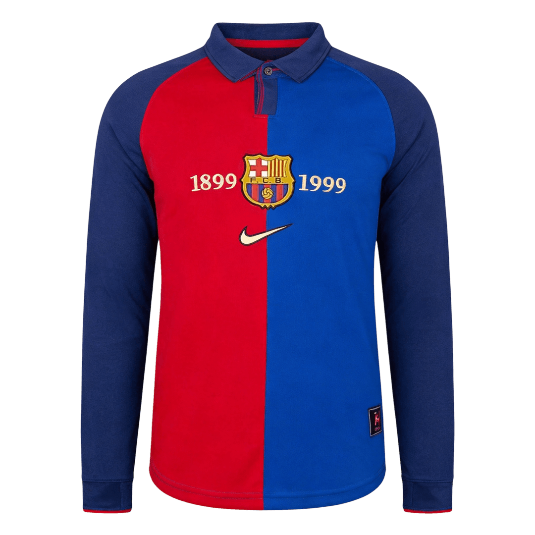 Barcelona Retro Langærmet Specialbanetrøje 1999/00