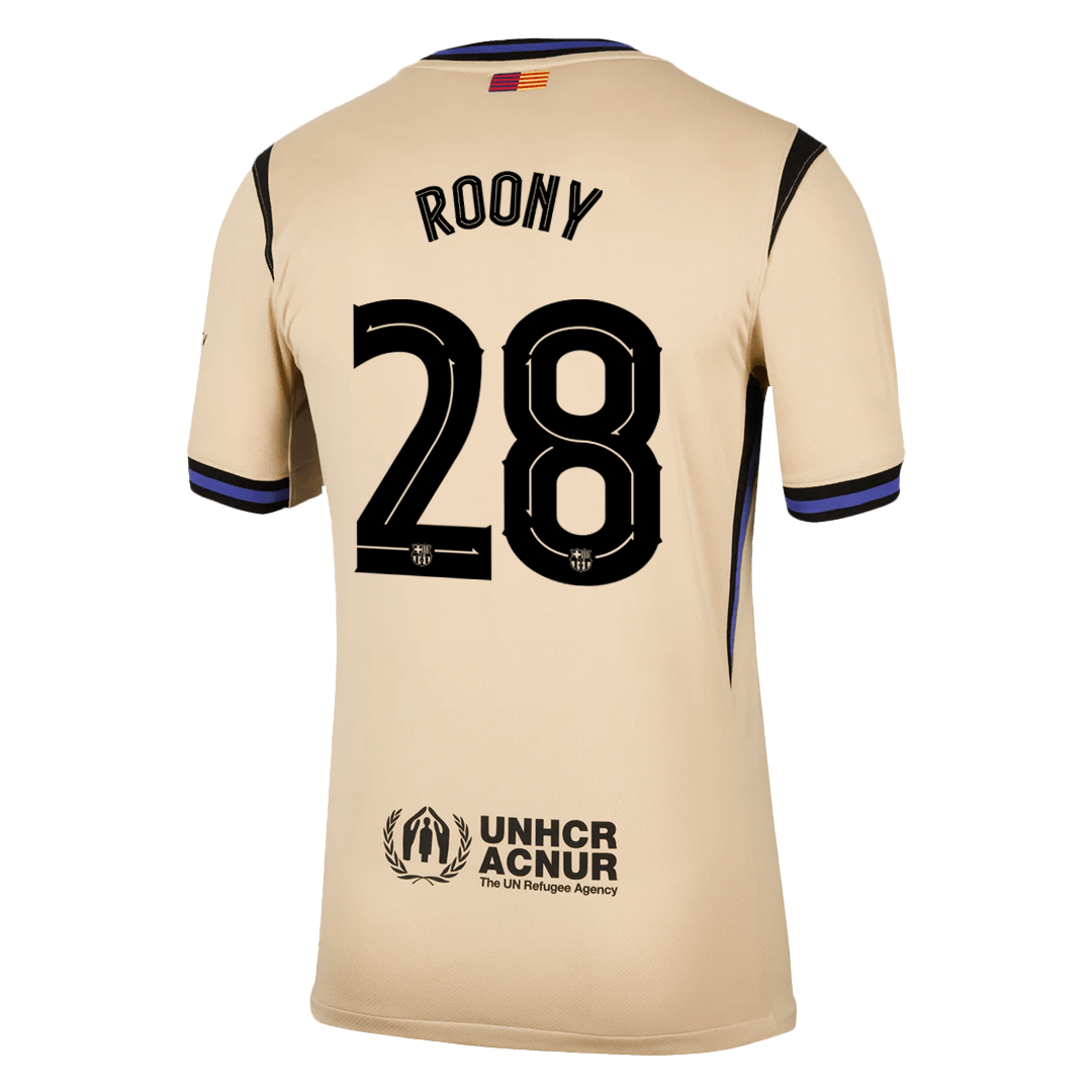 Barcelona Udebanetrøje 2025/26 ROONY #28