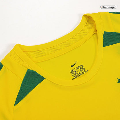 Brazil Retro Hjemmebanetrøje 2002/03 RONALDINHO #11