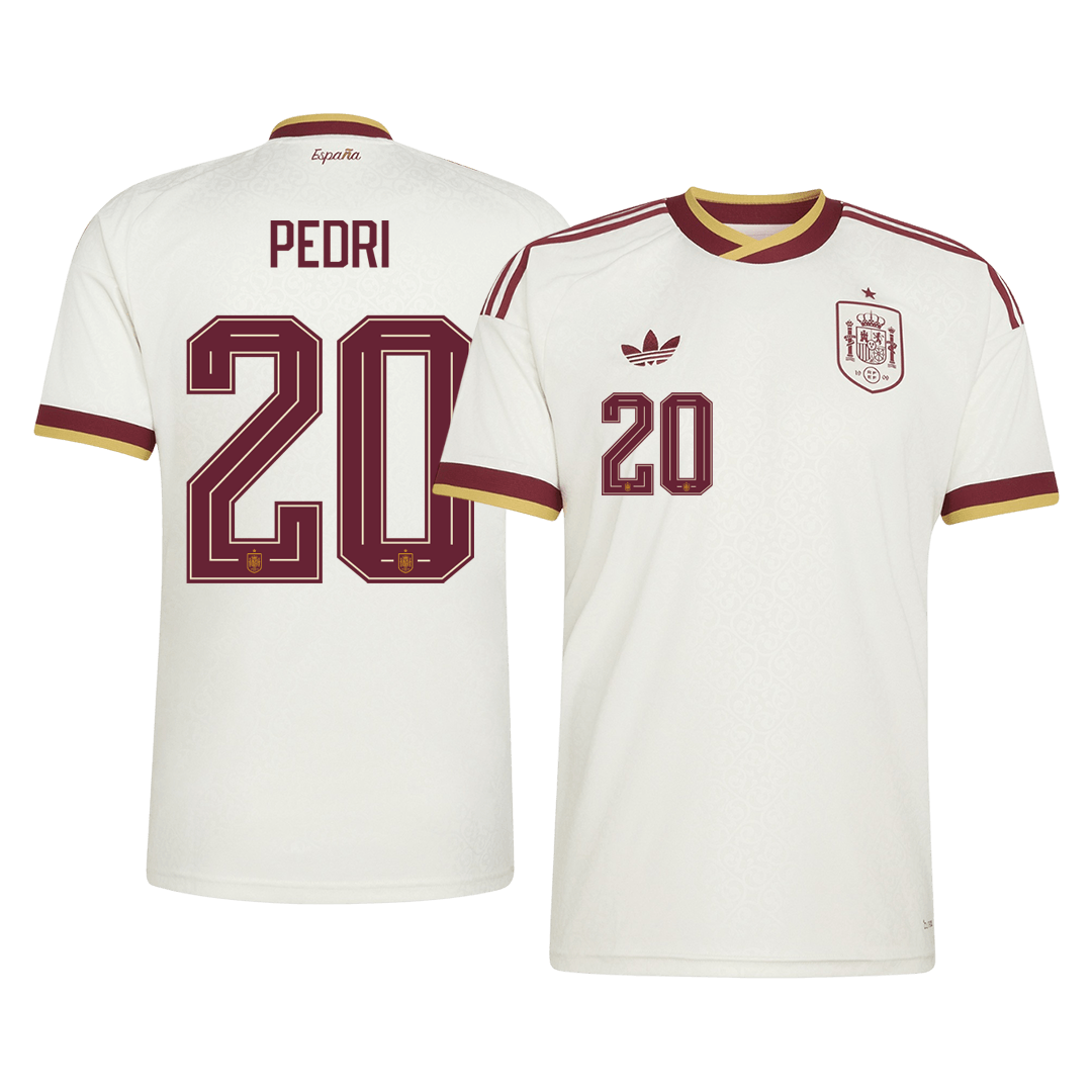Spain World Cup Udebanetrøje 2026 PEDRI #20