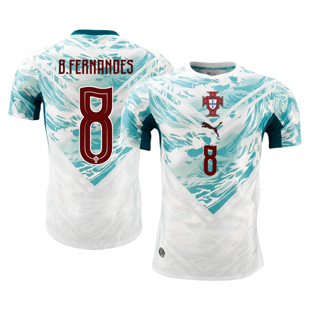Portugal World Cup Udebanebanetrøje Spillerversion 2026 B.FERNANDES #8