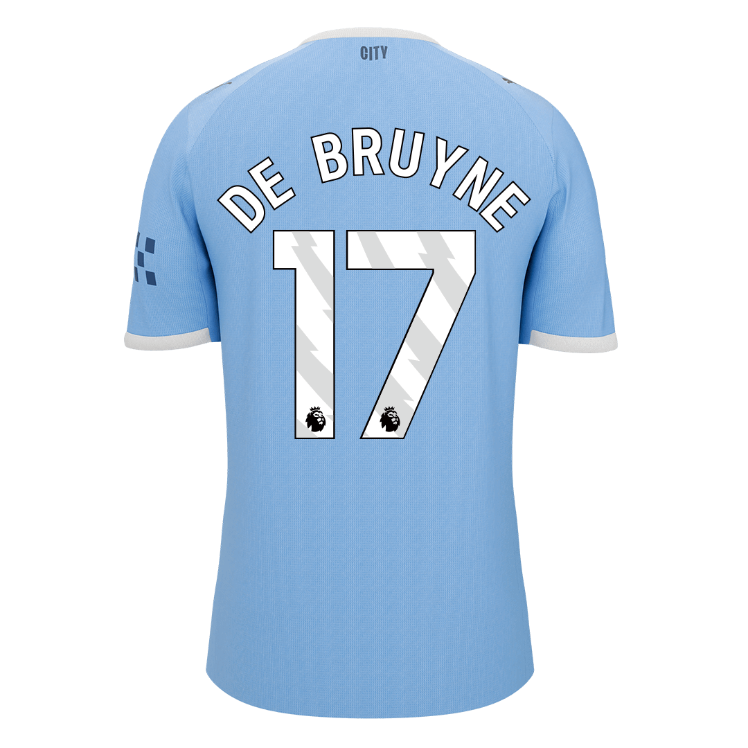 Manchester City Hjemmetrøje 2025/26 DE BRUYNE #17 [PREMIUM]