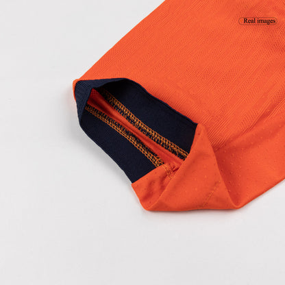Netherlands World Cup Hjemmebanetrøje Spillerversion 2026 VIRGIL #4