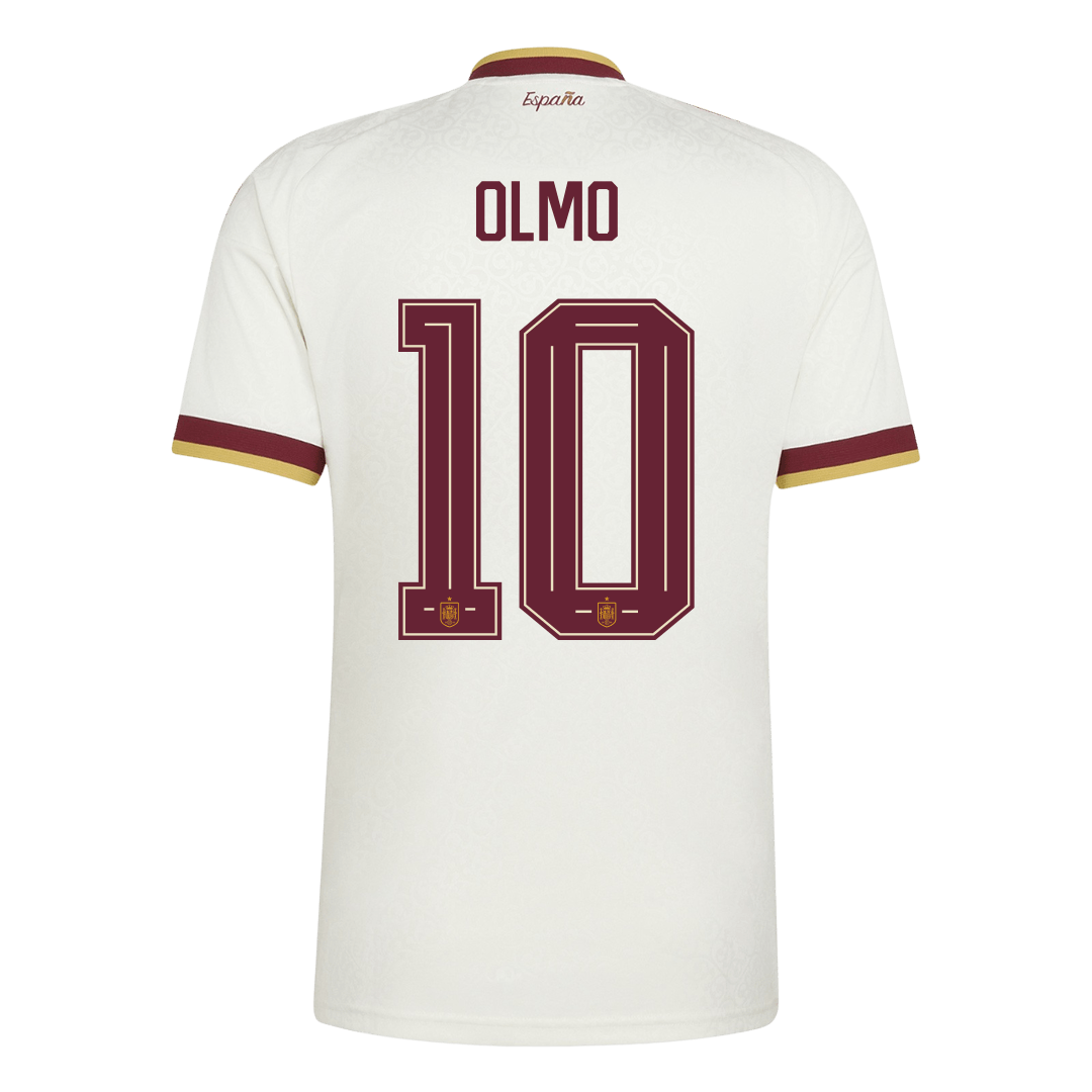 Spain World Cup Udebanetrøje 2026 OLMO #10