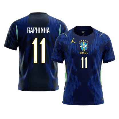 Brazil World Cup Udebanetrøje 2026 RAPHINHA #11