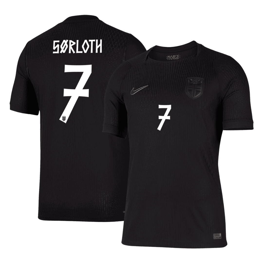 Norway World Cup Udebanebanetrøje Spillerversion 2026 SØRLOTH #7