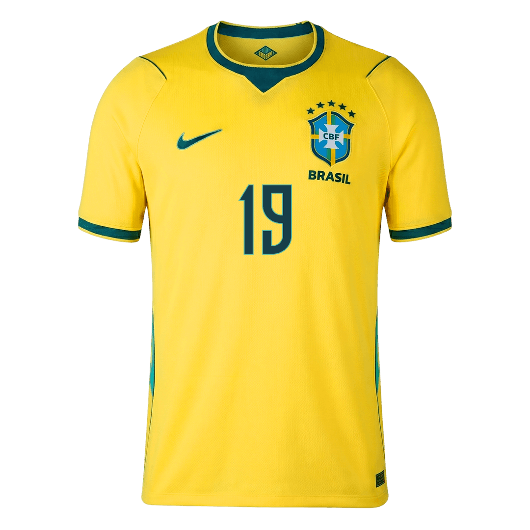 Brazil World Cup Hjemmetrøje 2026 ENDRICK #19