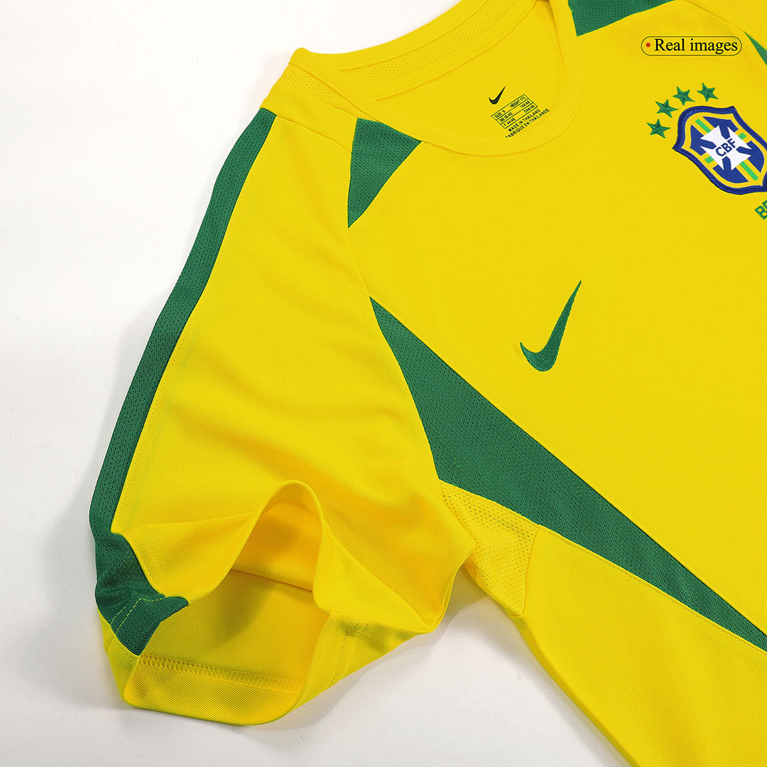 Brazil Retro Hjemmebanetrøje 2002/03