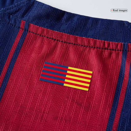 Barcelona Hjemmebanetrøje Spillerversion 2025/26 F.DE JONG #21