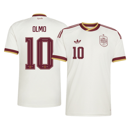 Spain World Cup Udebanetrøje 2026 OLMO #10