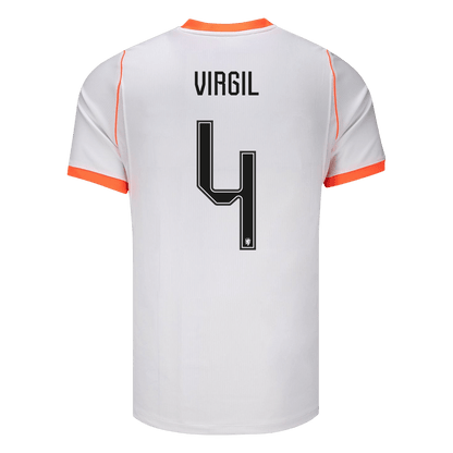 Netherlands World Cup Udebanetrøje 2026 VIRGIL #4