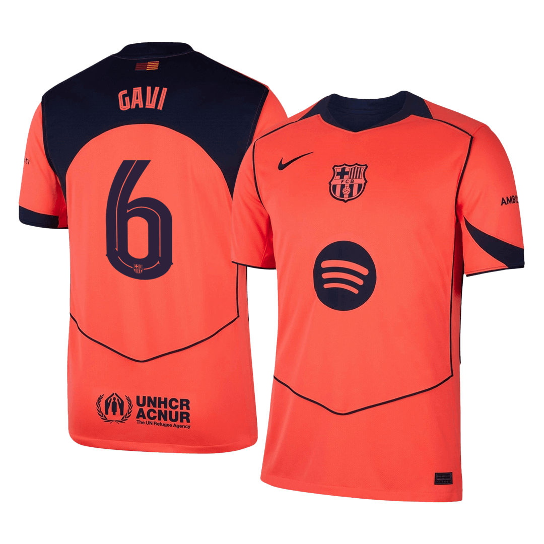 Barcelona Tredjetrøje 2025/26 UCL GAVI #6