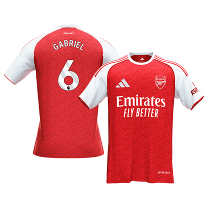 Arsenal Hjemmetrøje 2025/26 GABRIEL #6 [PREMIUM]