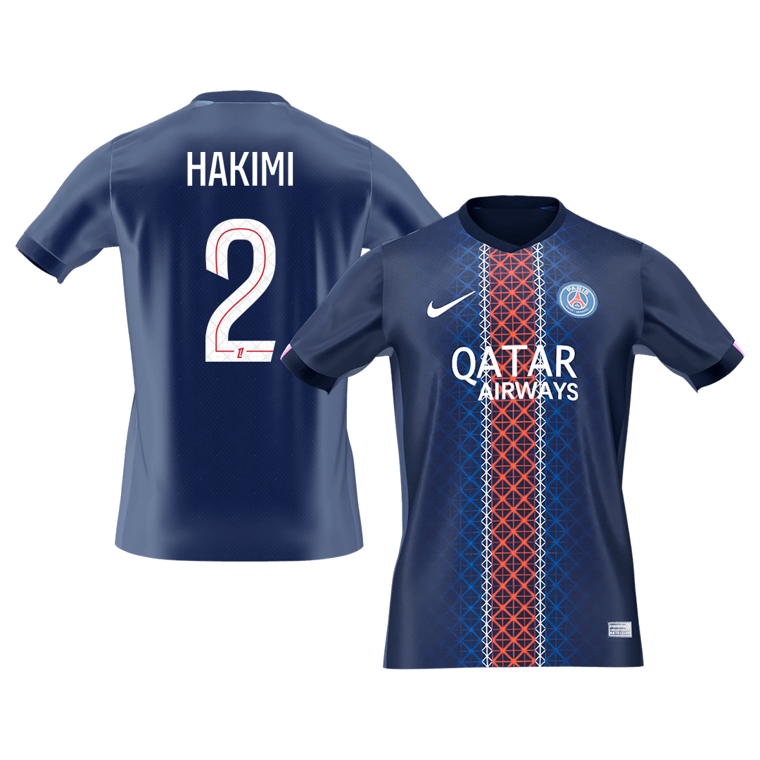 PSG Hjemmetrøje 2025/26 HAKIMI #2 [PREMIUM]
