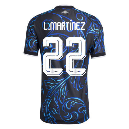 Argentina World Cup Udebanebanetrøje Spillerversion 2026 L. MARTÍNEZ #22