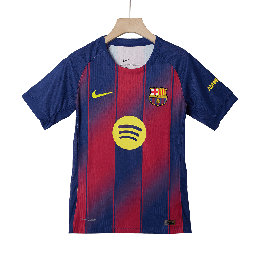 Barcelona Hjemmebanetrøje Spillerversion 2025/26 LAMINE YAMAL #10