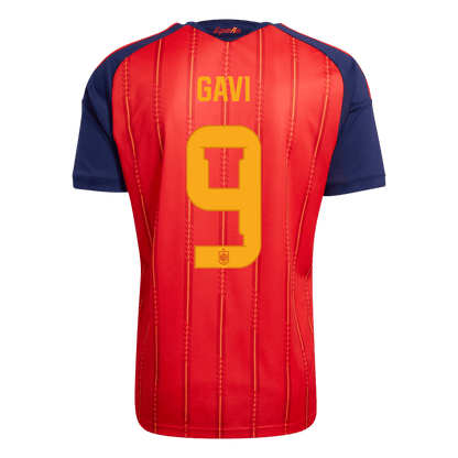Spain World Cup Hjemmetrøje 2026 GAVI #9 [PREMIUM]