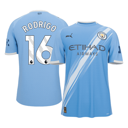 Manchester City Hjemmetrøje 2025/26 RODRIGO #16 [PREMIUM]