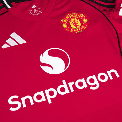 Manchester United Hjemmetrøje 2025/26 B.FERNANDES #8 [PREMIUM]