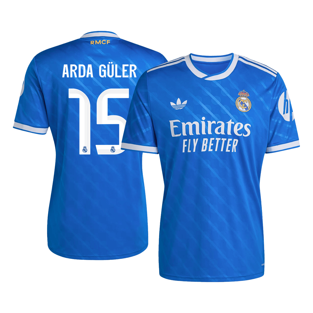 Real Madrid Tredjetrøje 2025/26 ARDA GÜLER #15