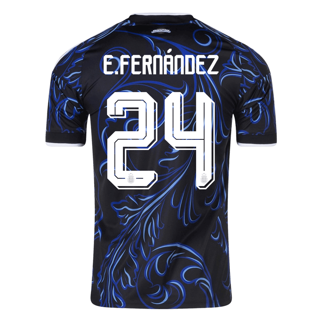 Argentina World Cup Udebanetrøje 2026 E. FERNÁNDEZ #24
