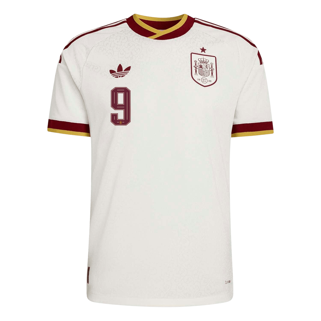 Spain World Cup Udebanebanetrøje Spillerversion 2026 GAVI #9