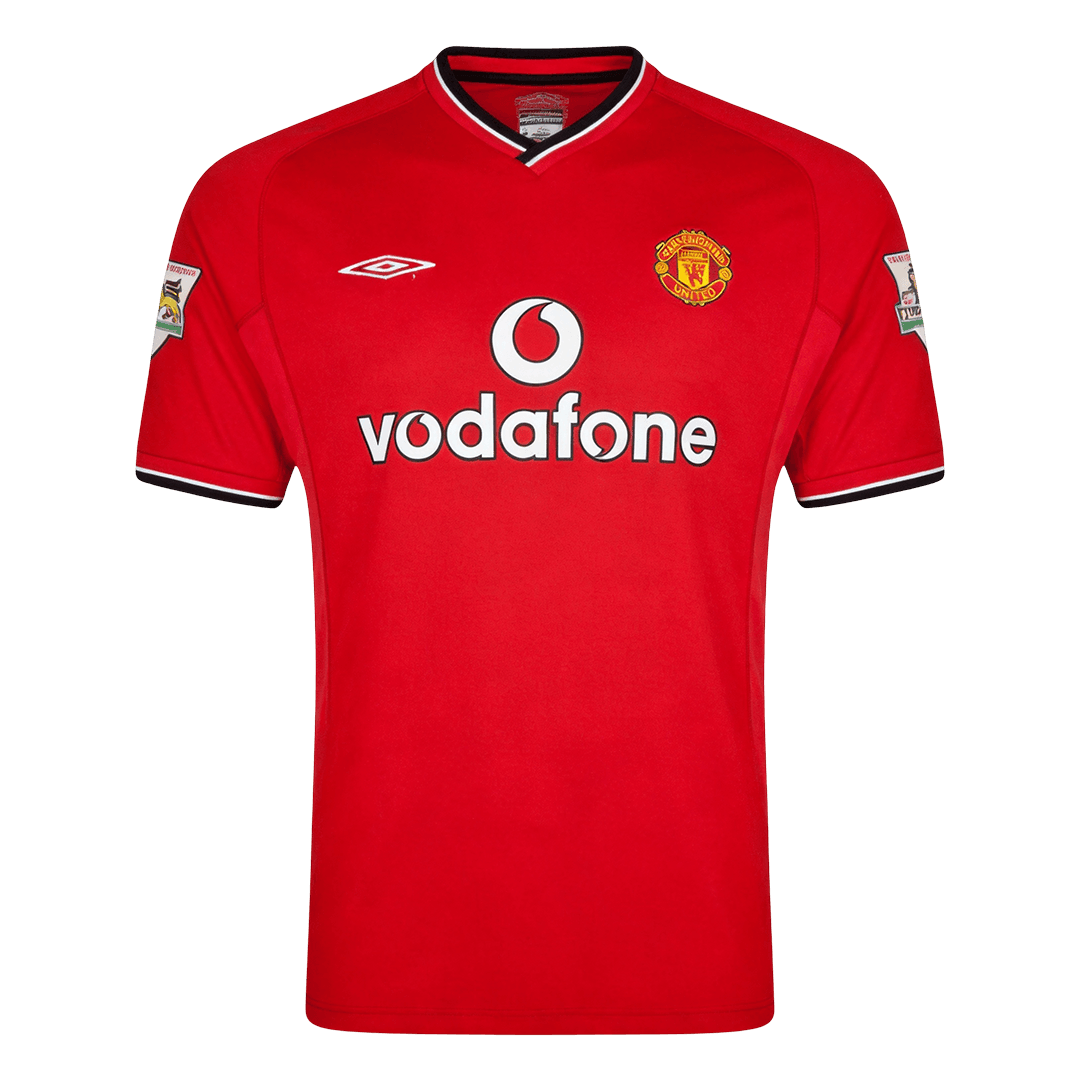 Manchester United Retro Hjemmebanetrøje 2000/02