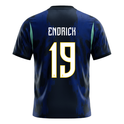 Brazil World Cup Udebanetrøje 2026 ENDRICK #19