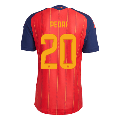 Spain World Cup Hjemmebanetrøje Spillerversion 2026 PEDRI #20