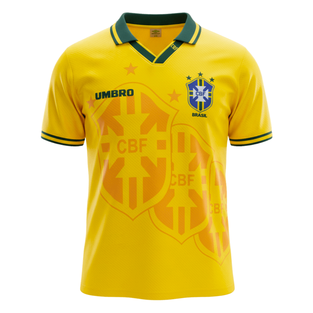 Brazil Retro Hjemmebanetrøje 1994