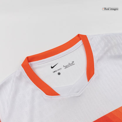 Netherlands World Cup Udebanebanetrøje Spillerversion 2026 F.DE JONG #21