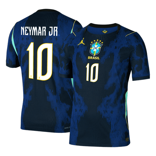 Brazil World Cup Udebanebanetrøje Spillerversion 2026 NEYMAR JR #10