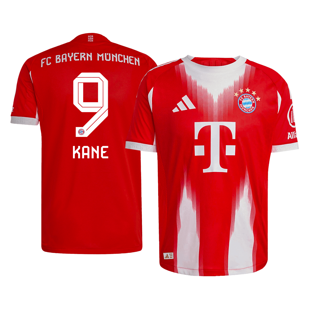 Bayern Munich Hjemmebanetrøje Spillerversion 2025/26 KANE #9