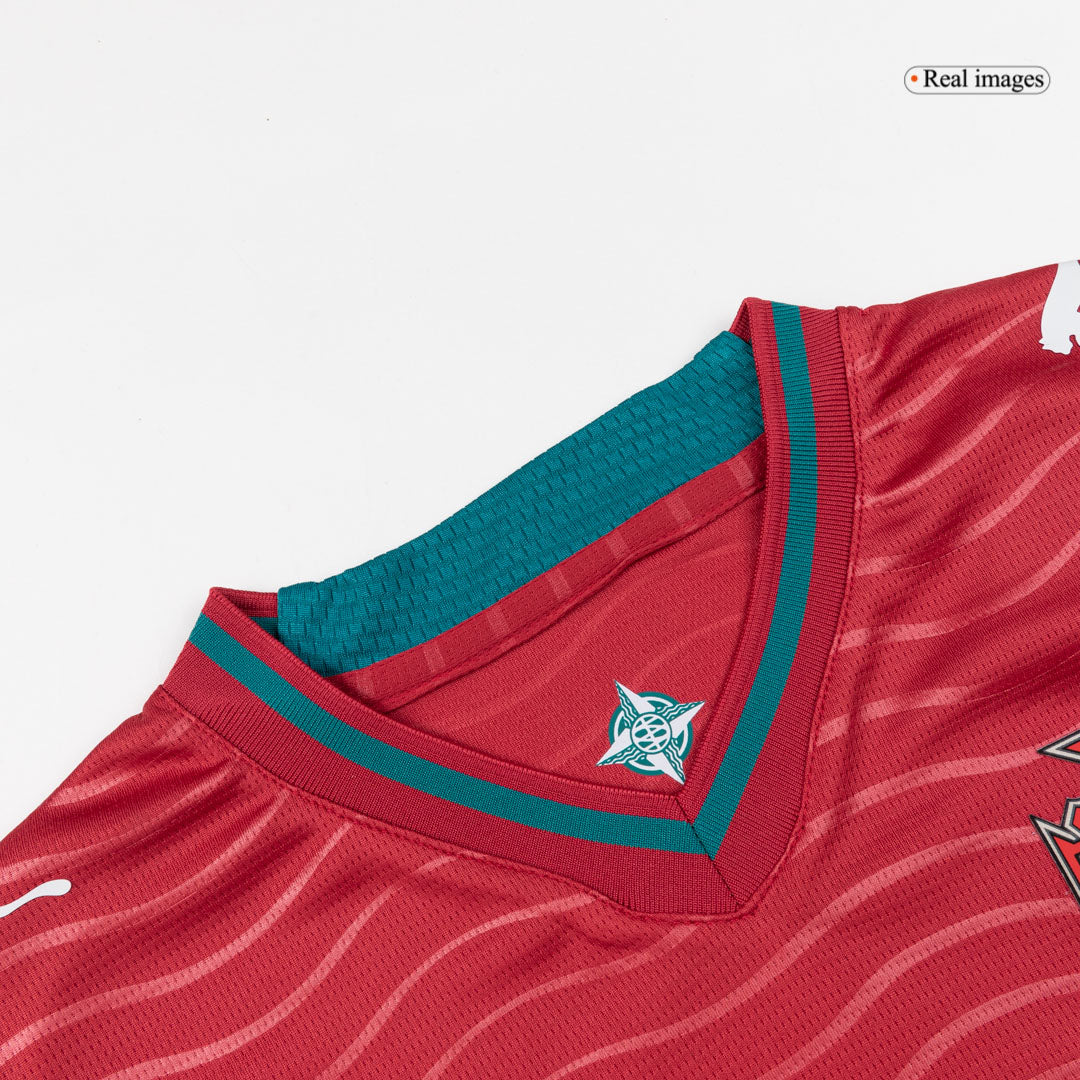 Portugal World Cup Hjemmesæt Børn 2026 B. FERNANDES #8 [PREMIUM]