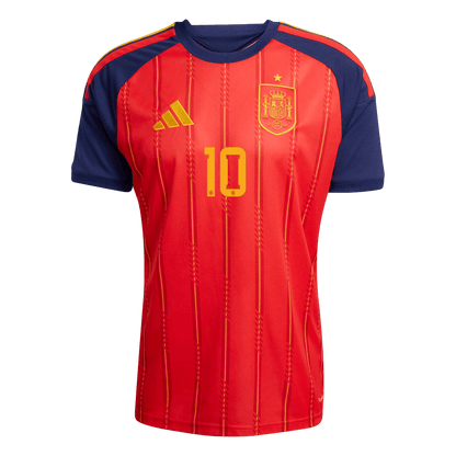 Spain World Cup Hjemmetrøje 2026 OLMO #10 [PREMIUM]