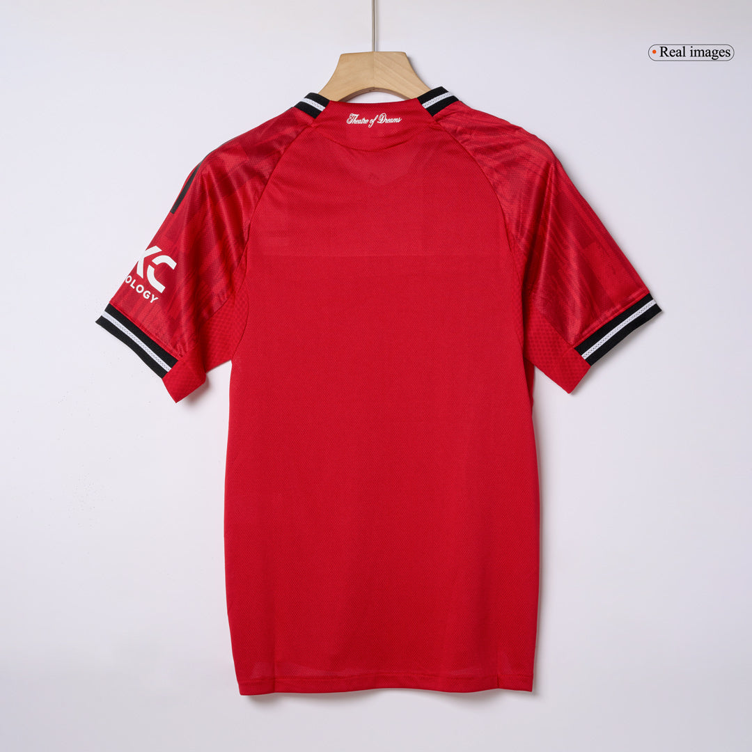 Manchester United Hjemmebanetrøje Spillerversion 2025/26 B.FERNANDES #8