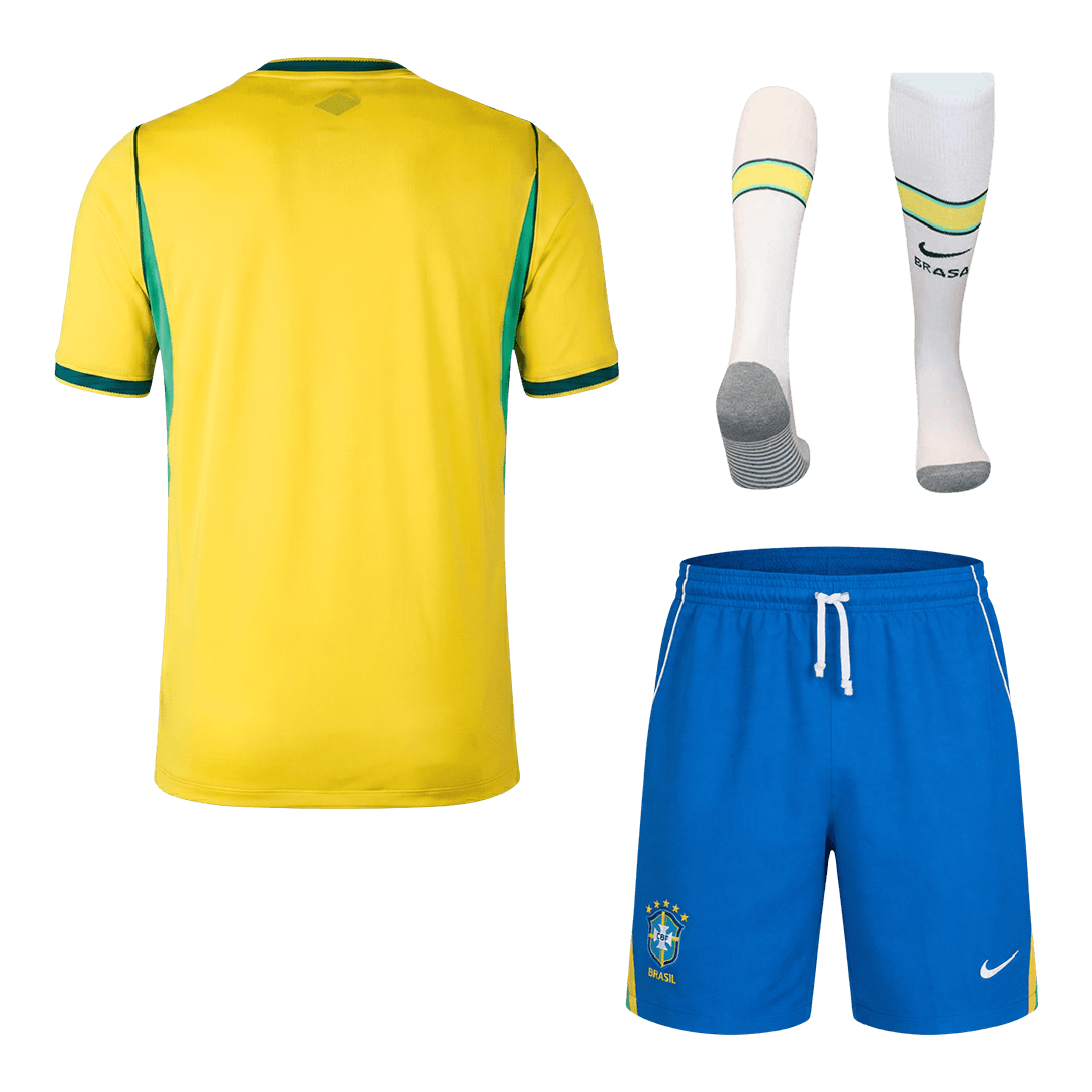 Brazil World Cup Hjemmebanesæt 3-dele 2026