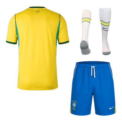 Brazil World Cup Hjemmebanesæt 3-dele 2026