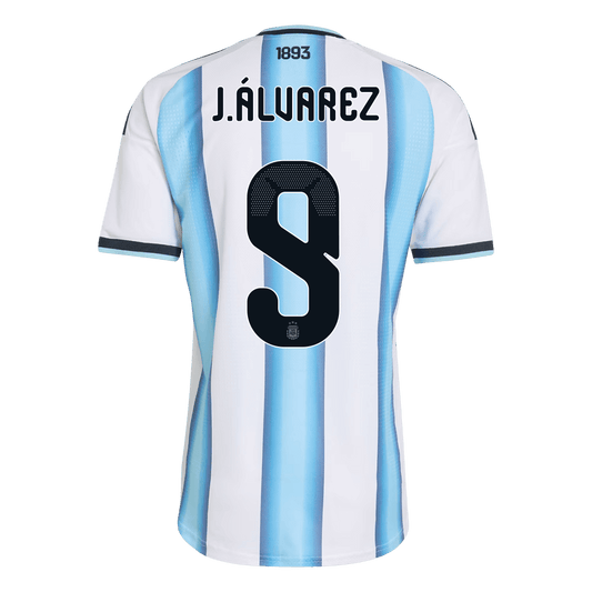 Argentina World Cup Hjemmebanetrøje Spillerversion 2026 J.ÁLVAREZ #9