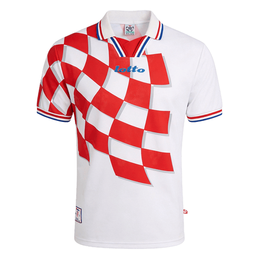 Croatia World Cup Retro Hjemmebanetrøje 1998