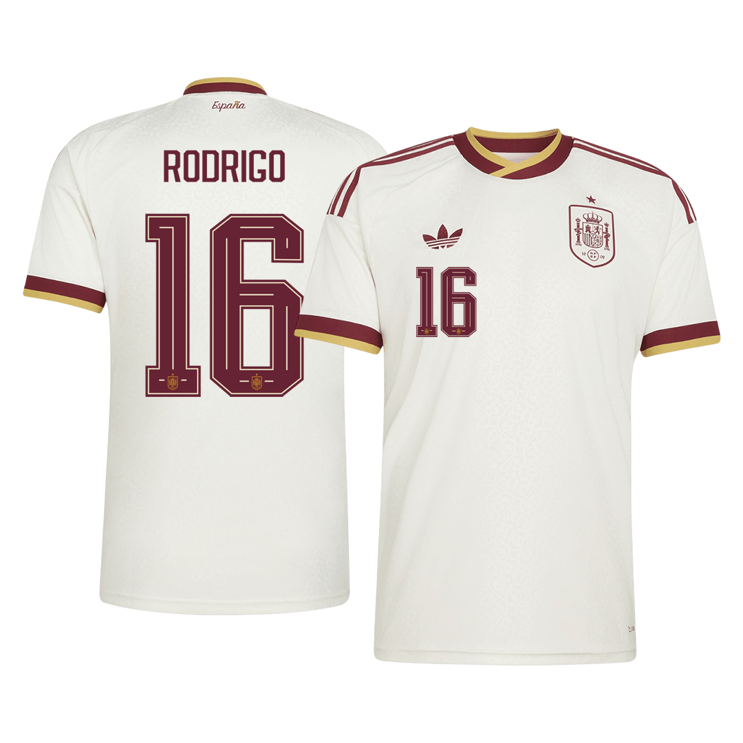 Spain World Cup Udebanetrøje 2026 RODRIGO #16