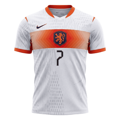 Netherlands World Cup Udebanebanetrøje Spillerversion 2026 XAVI #7